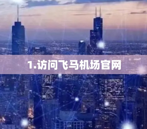 1.访问飞马机场官网